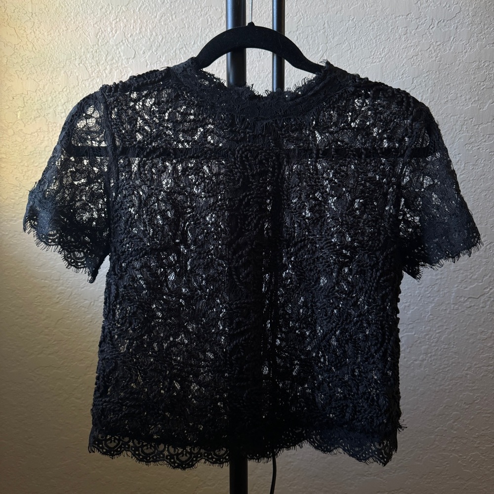 ZARA lace top